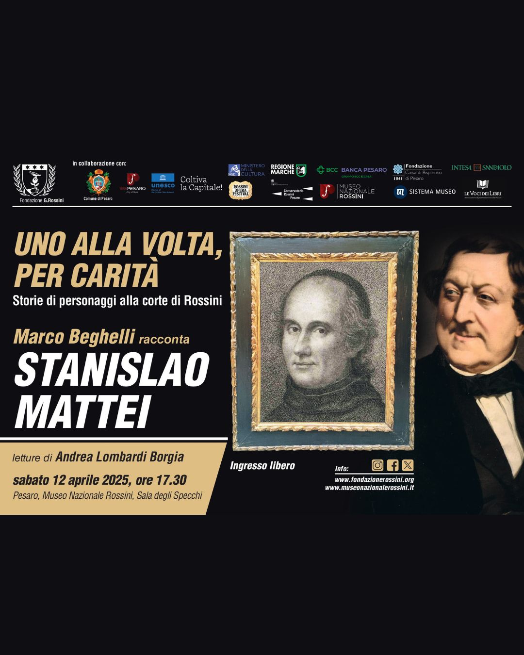 UNO ALLA VOLTA PERCARITA’ Marco Beghelli racconta Stanislao Mattei