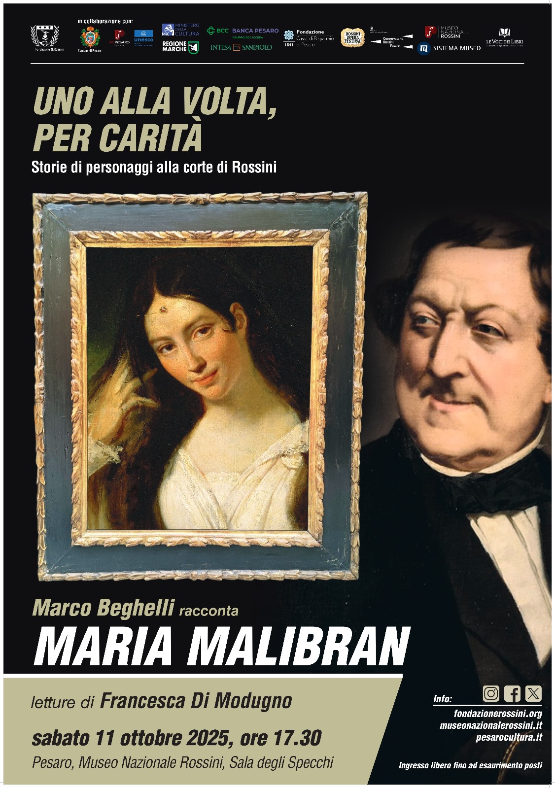 Uno alla volta, per carità – Maria Malibran