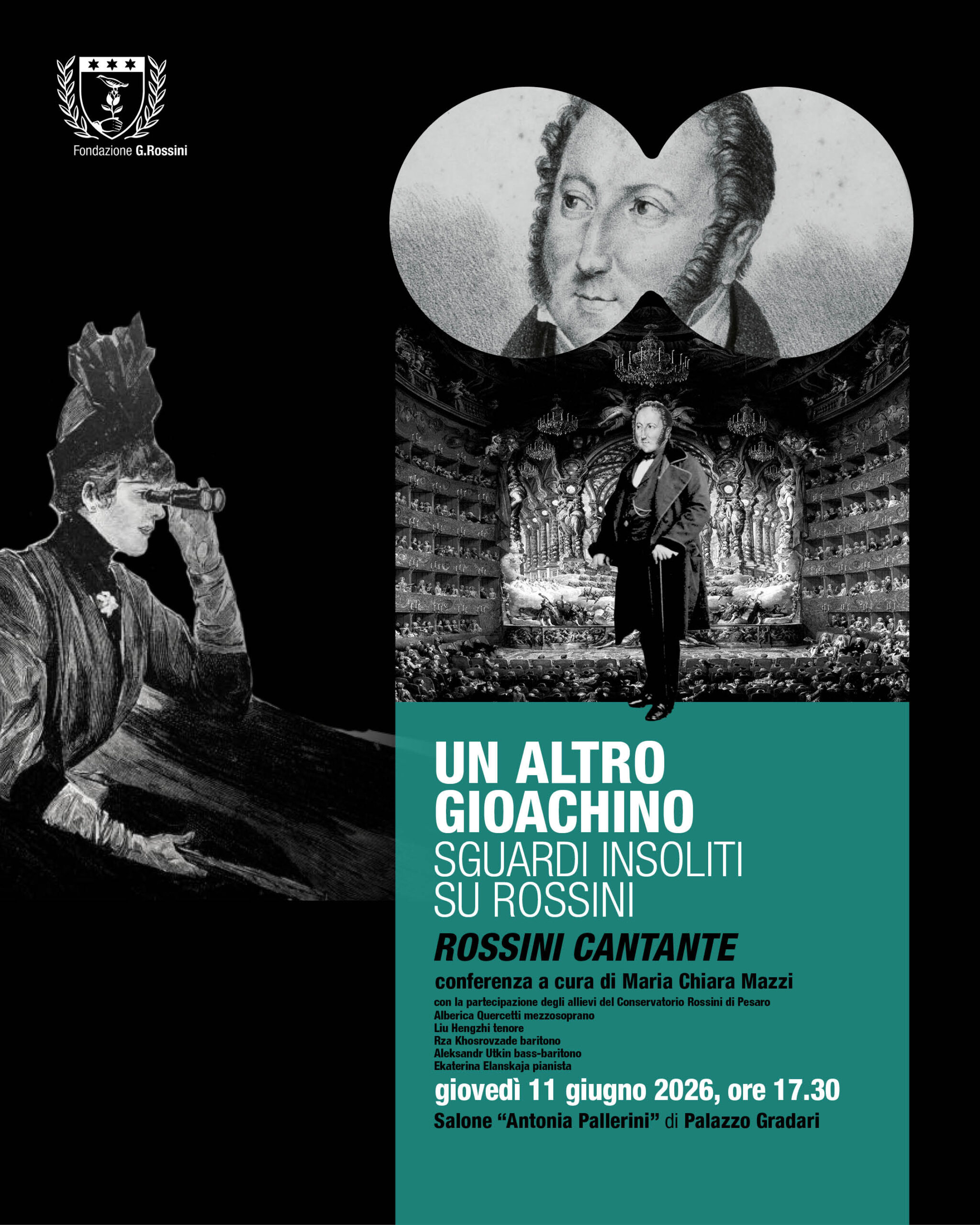 ROSSINI CANTANTE – Un altro Gioachino, sguardi insoliti su Rossini